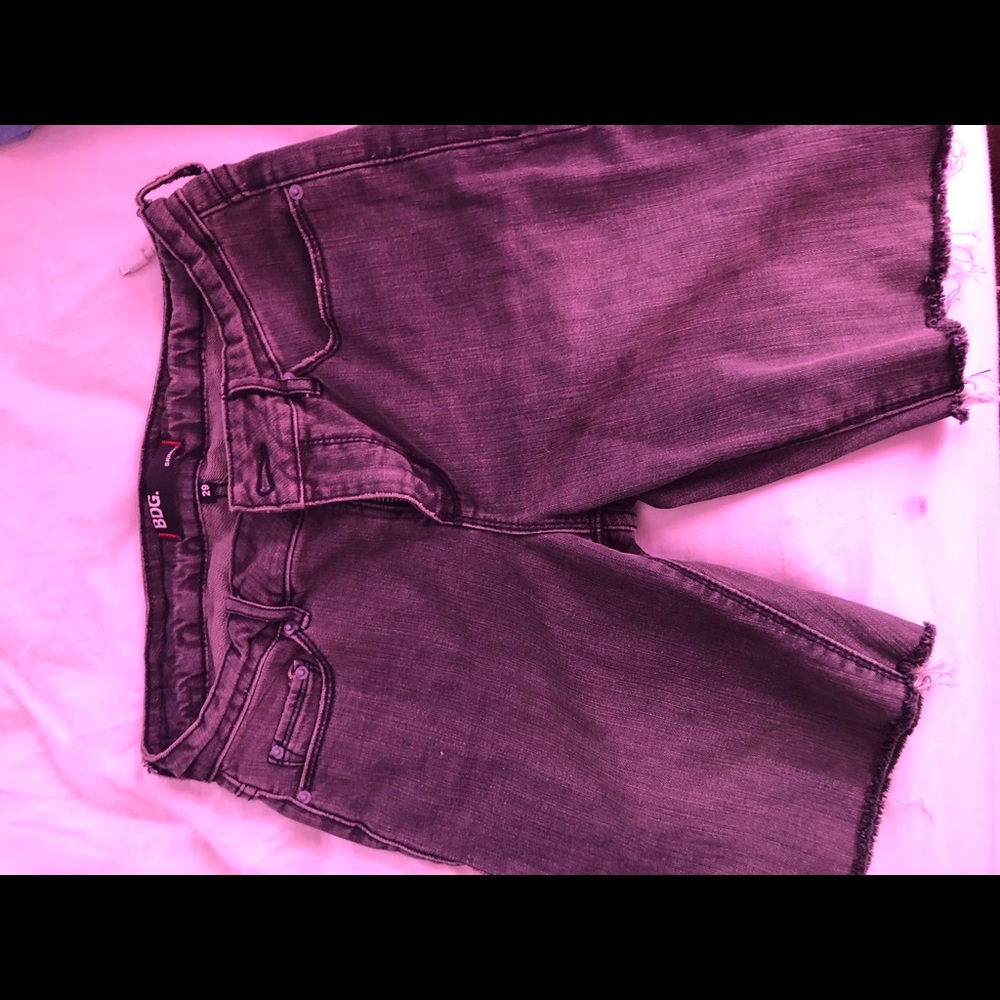 BDG black shorts, size 29, from urban outfitters